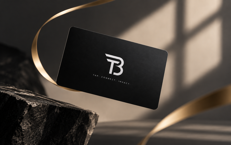 BLACKTAP Gift Edition Premium card with a gold ribbon